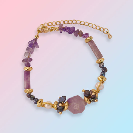 Lilac Gem Bracelet