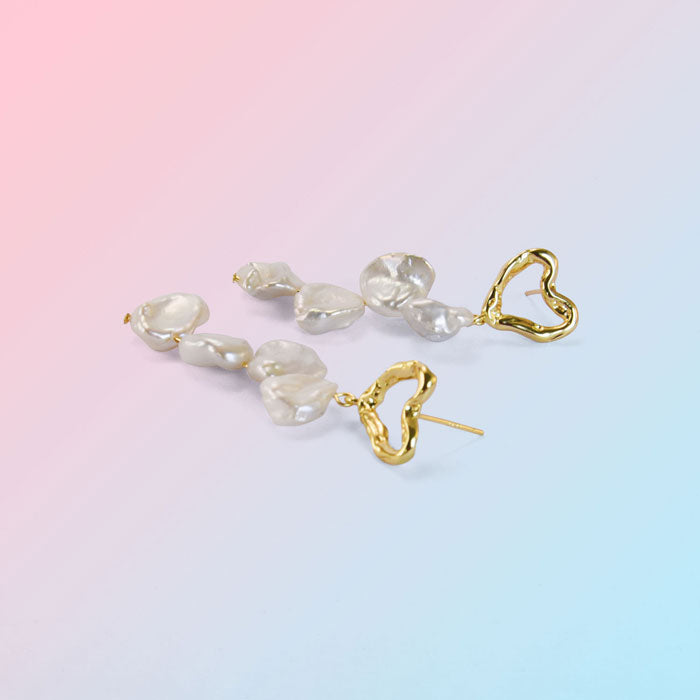 Pearlfall Earrings