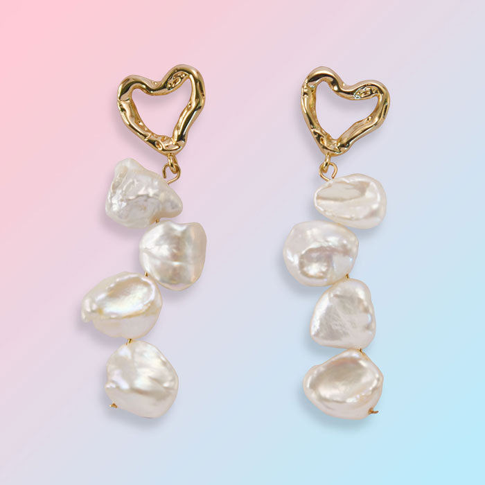 Pearlfall Earrings