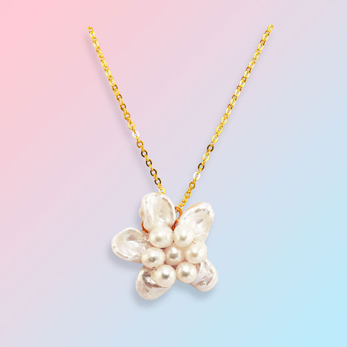 Flower In My Heart Necklace